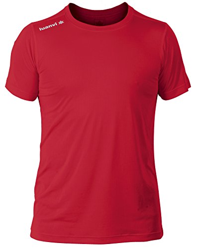 Luanvi Herren Nocaut Serie 5er-Pack T-Shirts, rot, L von Luanvi