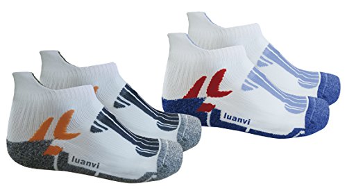 Luanvi Pack 2 Tobillero Tech Unisex Socken, Kinder, Mehrfarbig, S von Luanvi