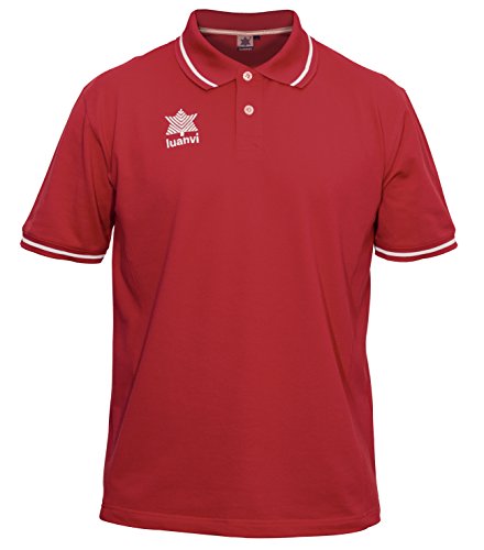 Luanvi Herren Produktreihe Poloshirt, rot, M von Luanvi