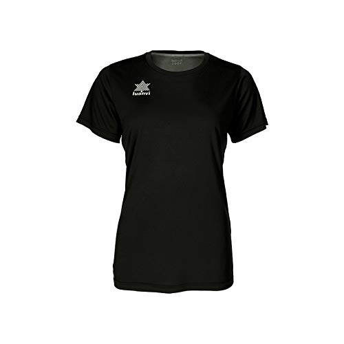 Luanvi - Pol | Atmungsaktives T Shirt Damen - Sportshirt Damen Kurzarm Farbe Schwarz von Luanvi