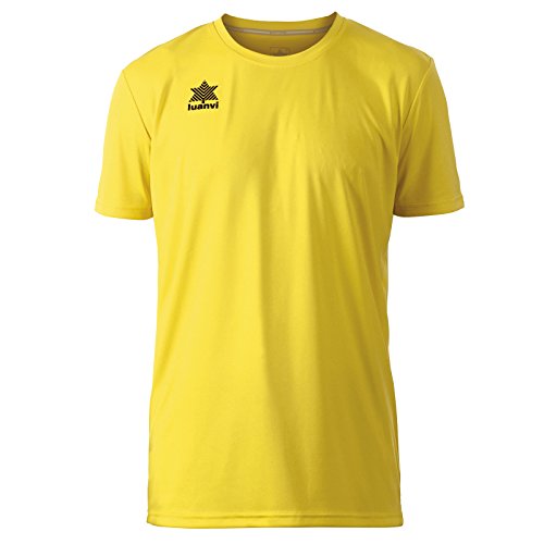 Luanvi - Pol | Atmungsaktives T Shirt Herren - Sportshirt Herren Kurzarm Farbe Gelb von Luanvi