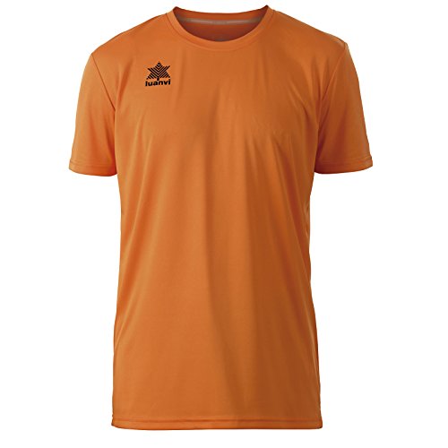 Luanvi - Pol | Atmungsaktives T Shirt Herren - Sportshirt Herren Kurzarm Farbe Orange von Luanvi