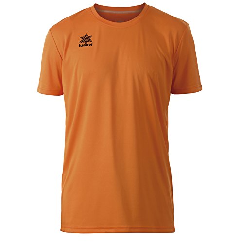 Luanvi Herren Orange Pol | Atmungsaktives T Shirt Sportshirt Kurzarm Farbe, XS von Luanvi