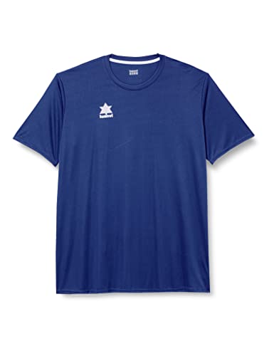 Luanvi Herren Blau Pol | Atmungsaktives T Shirt Sportshirt Kurzarm Farbe, XXS von Luanvi
