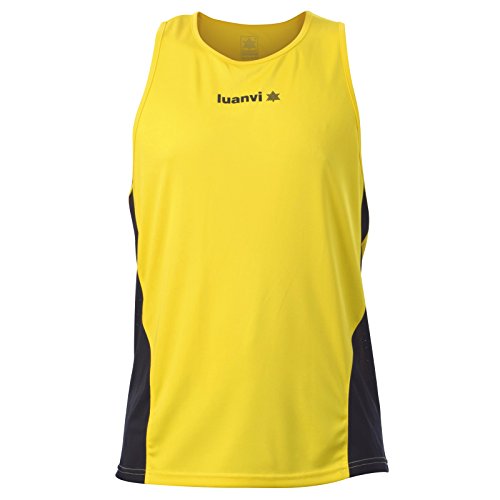 Luanvi Race T-Shirt Running, Herren, Herren, 09406_0034XXS, gelb, XXS von Luanvi