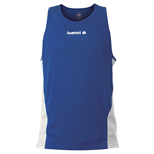 Luanvi Race T-Shirt Running, Herren XS blau von Luanvi
