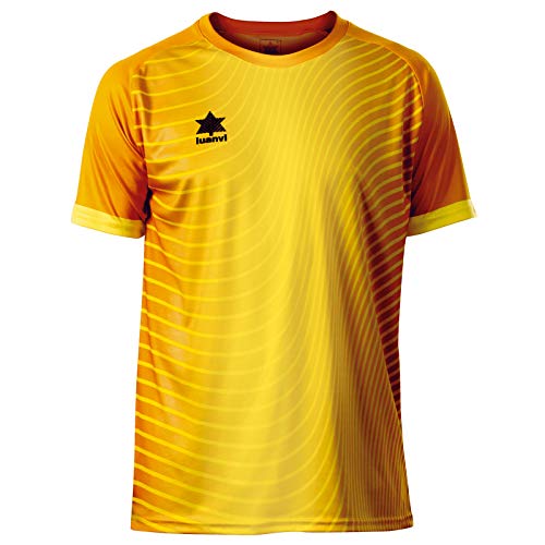 Luanvi Rio T-Shirt Fußball, Herren L gelb von Luanvi