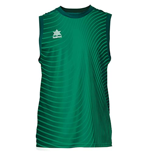 Luanvi Damen Fluss Basketball-Trägershirt, grün, XXS von Luanvi