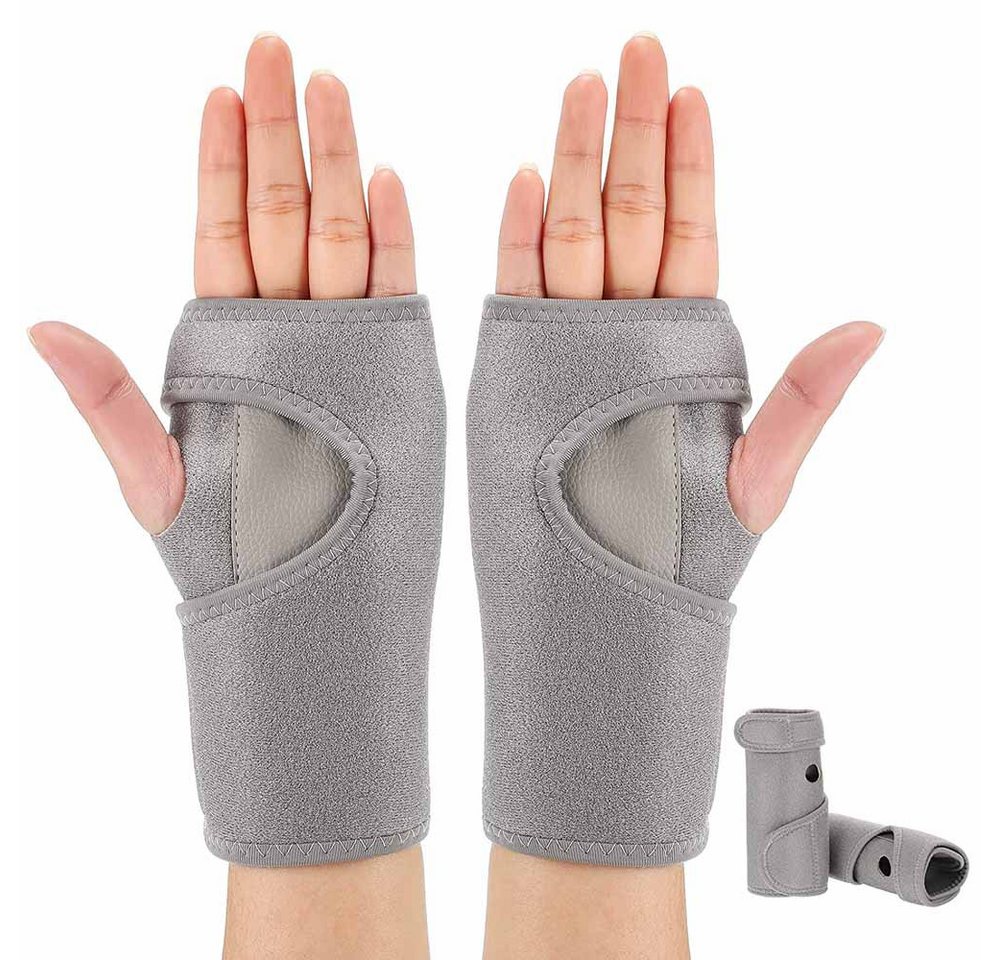 Lubgitsr Handgelenkbandage Handgelenk Bandagen,Handgelenkbandage für Schmerzlinderung, Grau (1-tlg) von Lubgitsr