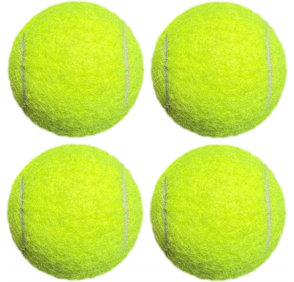 Lubgitsr Tier-Beschäftigungsspielzeug Tennisball für Hunde, doppelte Stärke, Grün Orange, Gummi von Lubgitsr