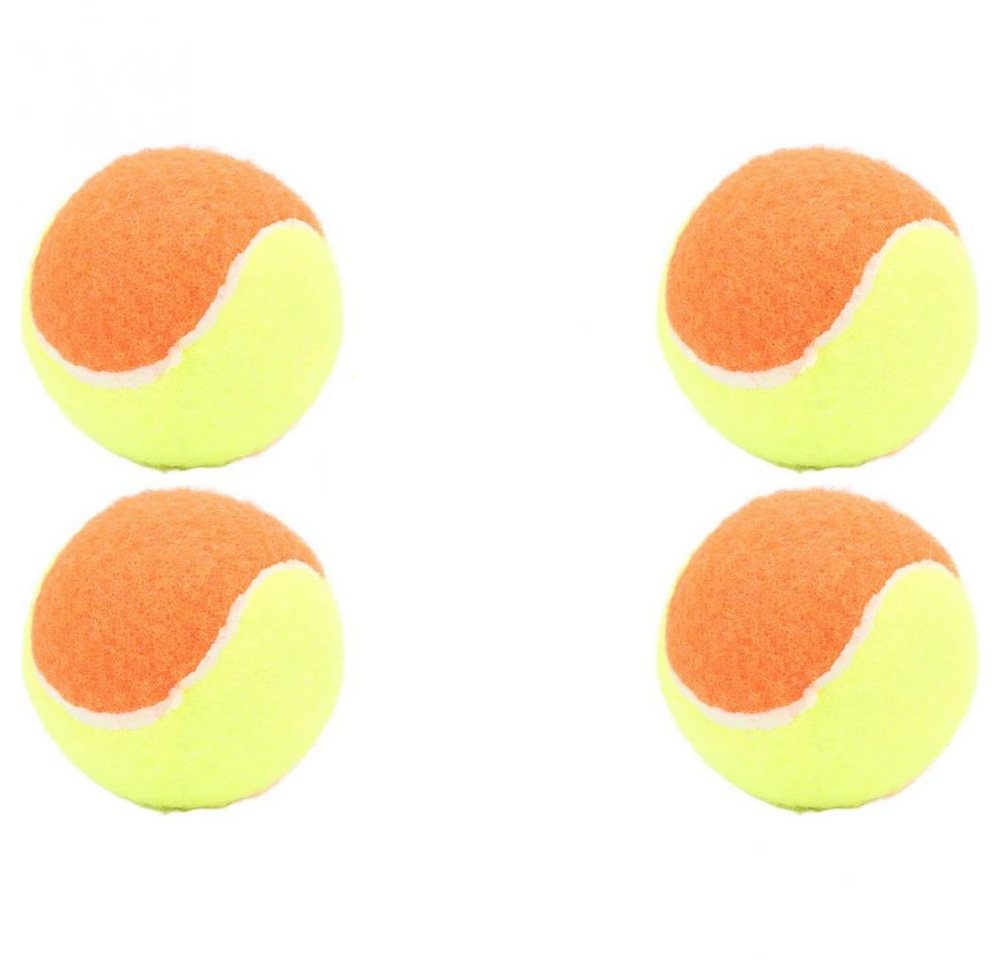 Lubgitsr Tier-Beschäftigungsspielzeug Tennisball für Hunde, doppelte Stärke, Grün Orange, Gummi von Lubgitsr