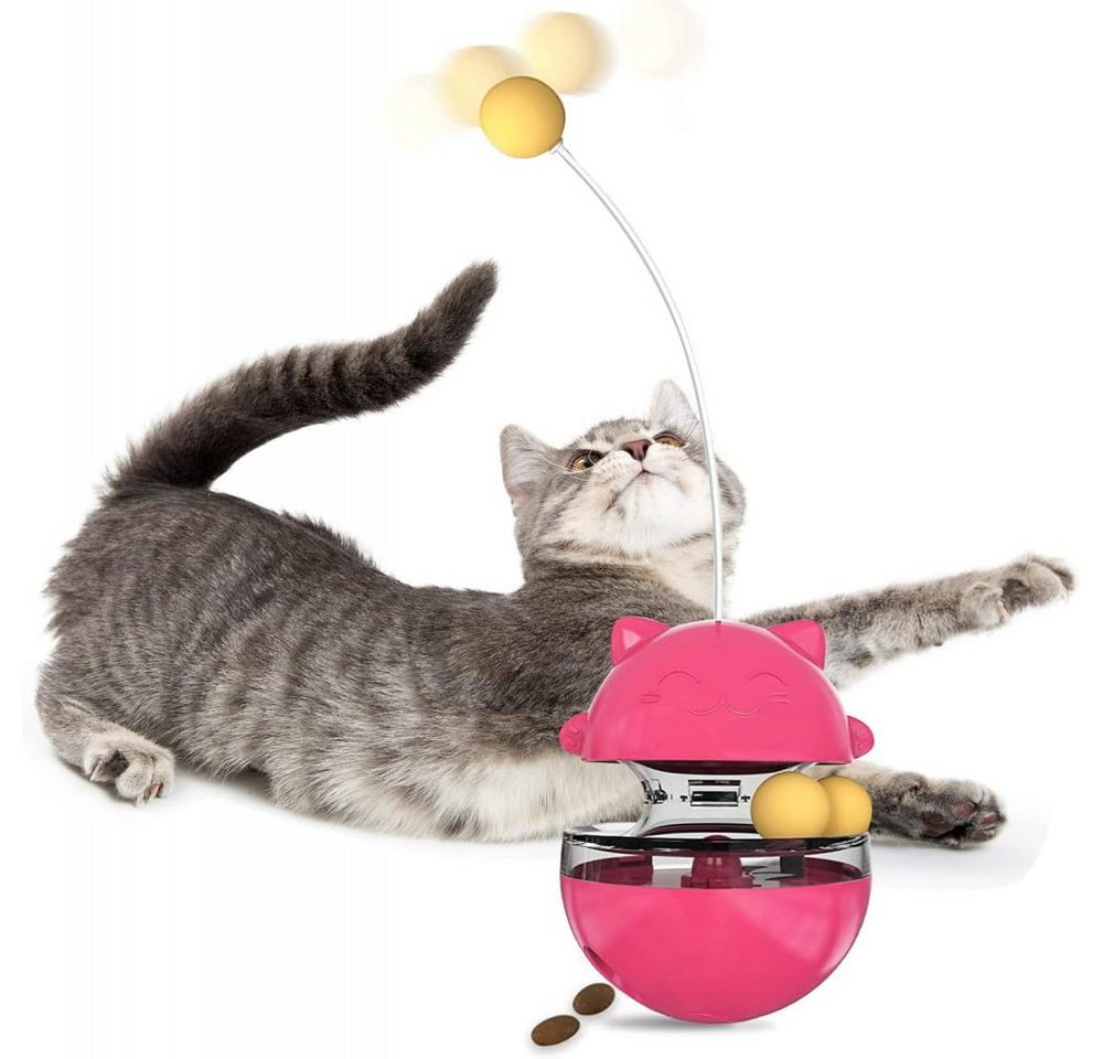 Lubgitsr Tier-Intelligenzspielzeug Interaktives Katzen Spielzeug Selbstbeschäftigung, Katze Bälle 3 in 1, (1-tlg) von Lubgitsr