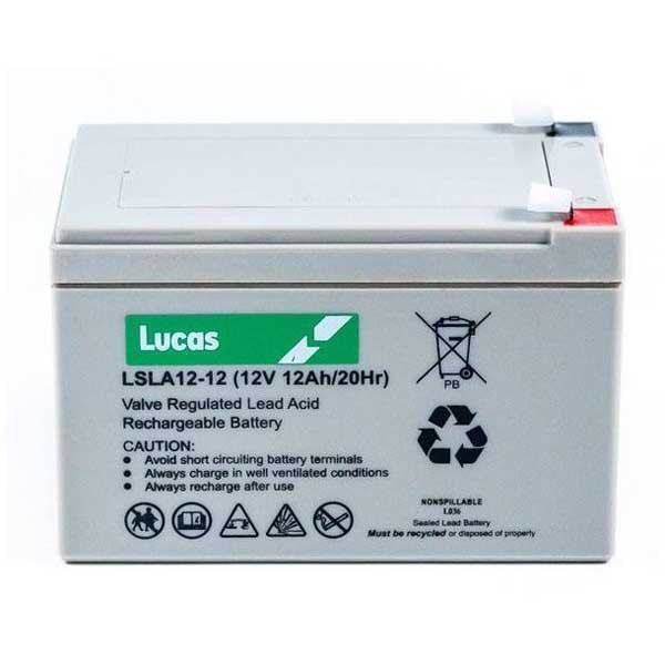 Lucas Agm Standby 12v 12a Battery Durchsichtig 15.1 x 9.8 x 9.8 cm von Lucas