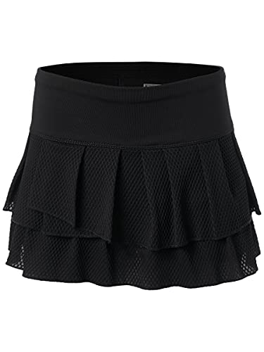 Lucky In Love Wavy Pleat Tier Skirt Women von Lucky in Love