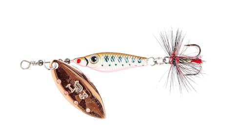 Luckey John LJTBL6-006 Trian-Klinge mit 6 Spinnern von Lucky John