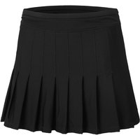 Lucky In Love Long Retro Pleated Rock Damen Schwarz von Lucky in Love