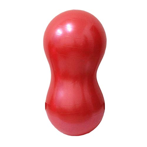 Luckystar4you Peanut Gymnastikball/Gymnastikball Erdnussball - für Yoga, Fitness und Physiotherapie,verbessertes Gleichgewicht, Stärkung der Rumpfmuskulatur, Haltungskorrektur von Luckystar4you