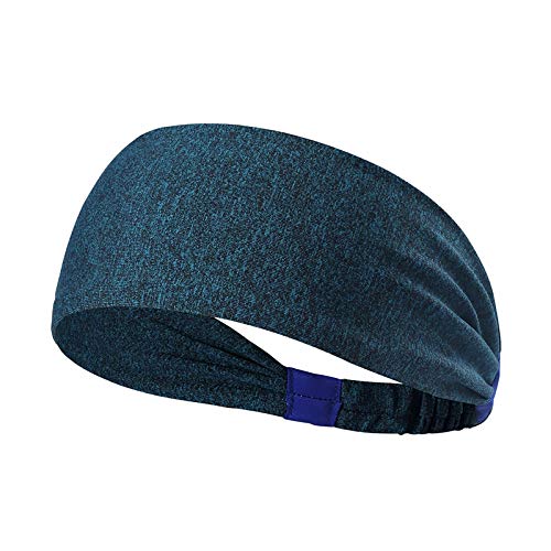 Luckywaqng Elastisches elastisches Haarband Kopfpackung für Haare Yoga-Laufsport-Elastik Widerstandsband Schwer (Dark Green, One Size) von Luckywaqng