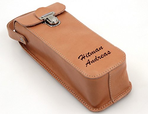 Boule Leder Tasche, Premiumprodukt aus Rindleder mit Gravur, Geschenk Idee von Ludomax