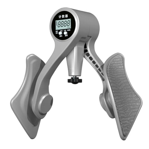 Luejnbogty Digitales Inneres Oberschenkel-Trainingsgerät mit Zähler für Dünne Beine, Clip-Stärke, Batteriebetrieben, für Männer und Frauen, Heimfitnessgerät B von Luejnbogty