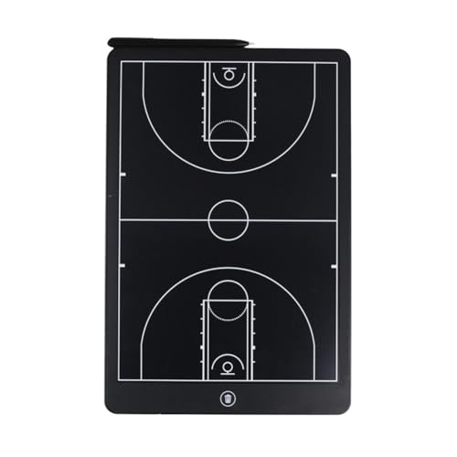 Luejnbogty Elektronisches Basketball-Coaching-Board, Digitales Strategie-Markierungsboard mit LCD-Bildschirm und Eingabestift für Basketball, Fußball von Luejnbogty