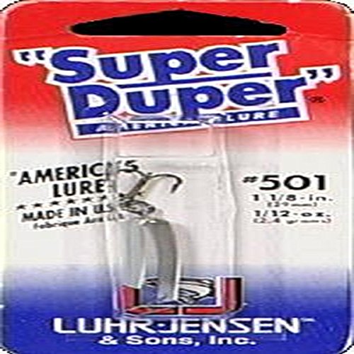 South Bend Sporting Goods Unisex-Erwachsene 1303-501-0314 1-1/8 Super Duper Rainbow Trout, Regenbogen, 1-1/8" von Luhr Jensen