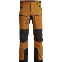 Lundhags Askro Pro MS Pant Herren Trekkinghose orange-schwarz Gr. M von Lundhags