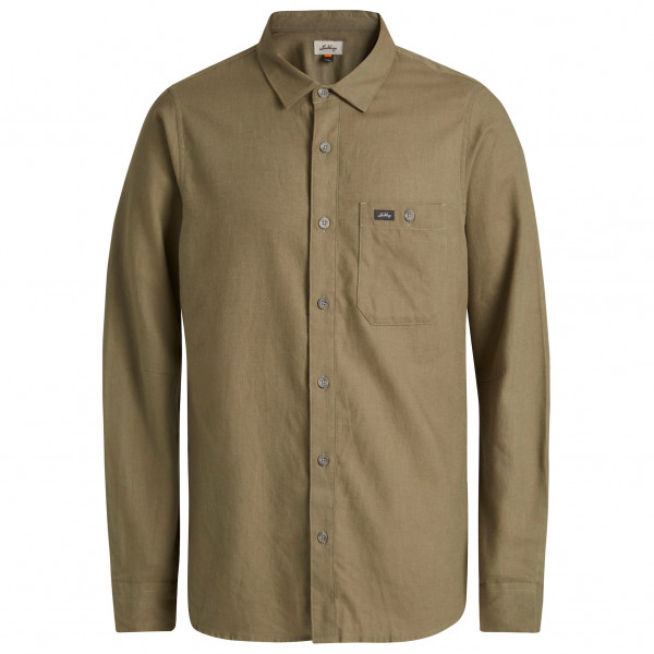 Lundhags - Ekren Solid L/S Shirt - Hemd Gr L beige von Lundhags