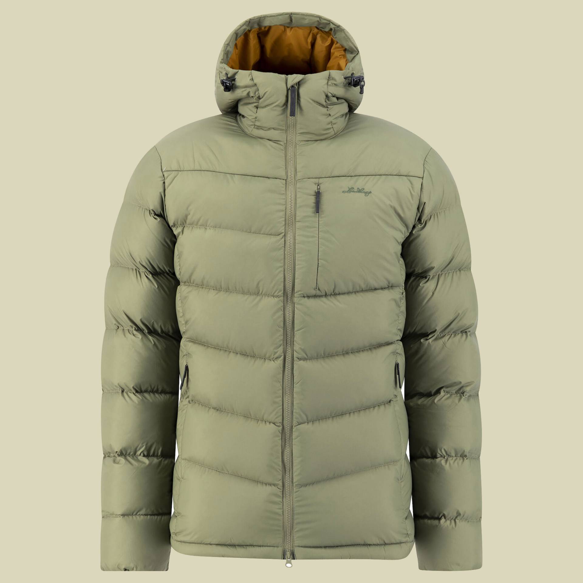 Fulu Down Hooded Jacket Men Größe XL Farbe clover von Lundhags