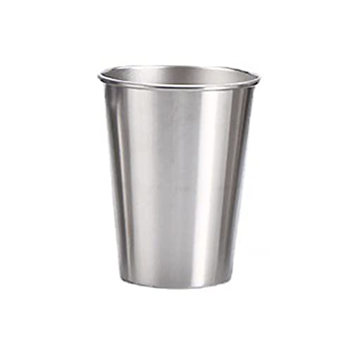 Luojuny Trink Becher mit großer Kapazität, leicht, breiter Mund, Edelstahl-Cup-Büro-Geschenk 200 ml von Luojuny