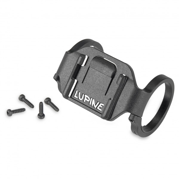 Lupine - FrontClick Lenkerhalter Gr 31,8 mm;35 mm schwarz von Lupine