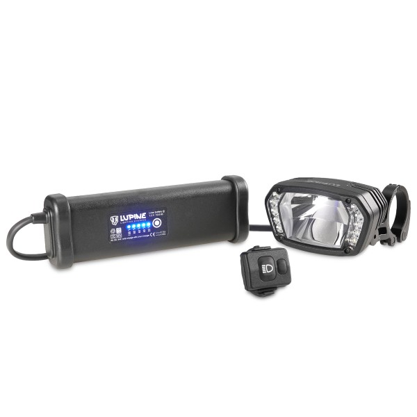 Lupine - SL AX 7 - Fahrradlampe Gr 31,8 mm schwarz von Lupine