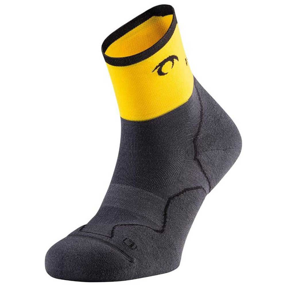 Lurbel Desafio Four Short Socks Gelb,Grau EU 35-38 Mann von Lurbel