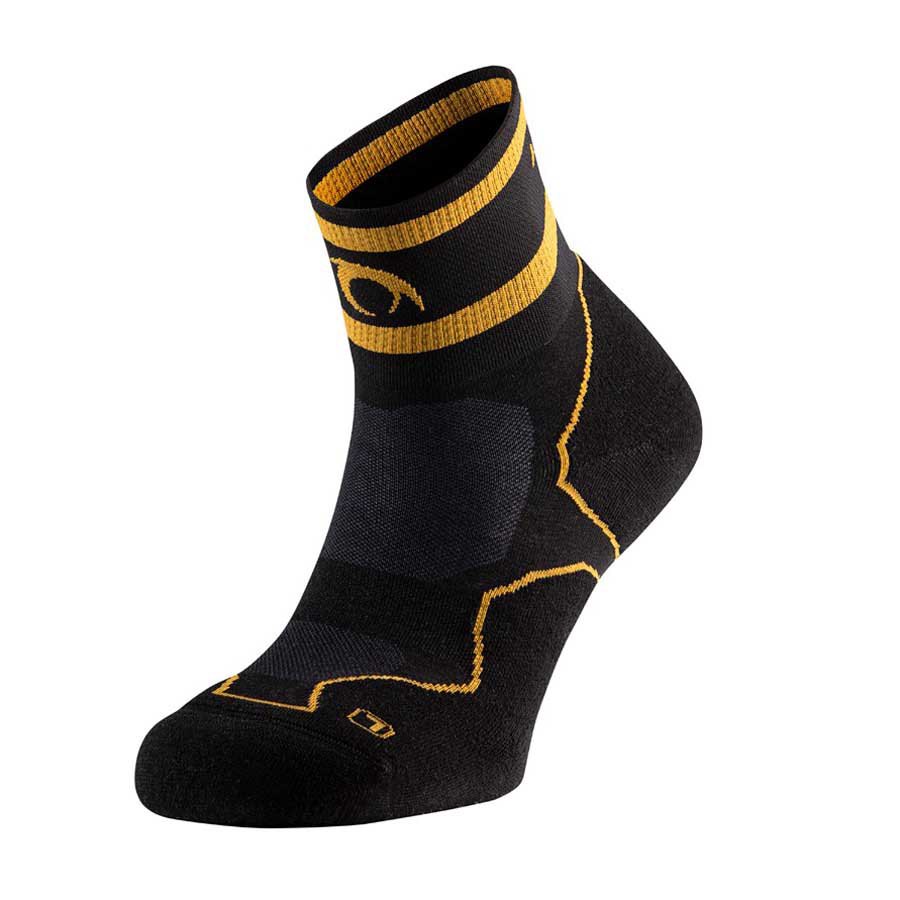 Lurbel Desafio Spirit Four Short Socks Orange,Schwarz EU 36-38 Mann von Lurbel