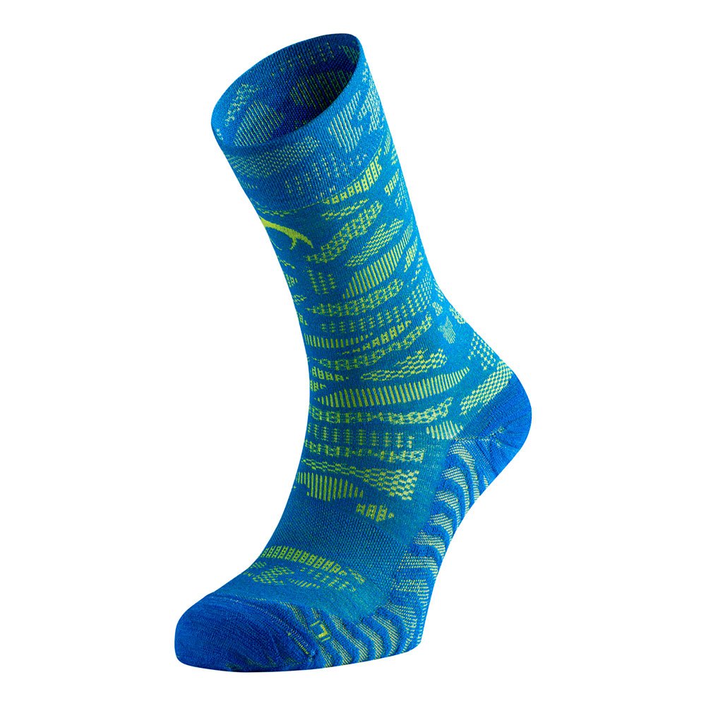 Lurbel Essence Ice Five Half Long Socks Blau EU 35-38 Mann von Lurbel