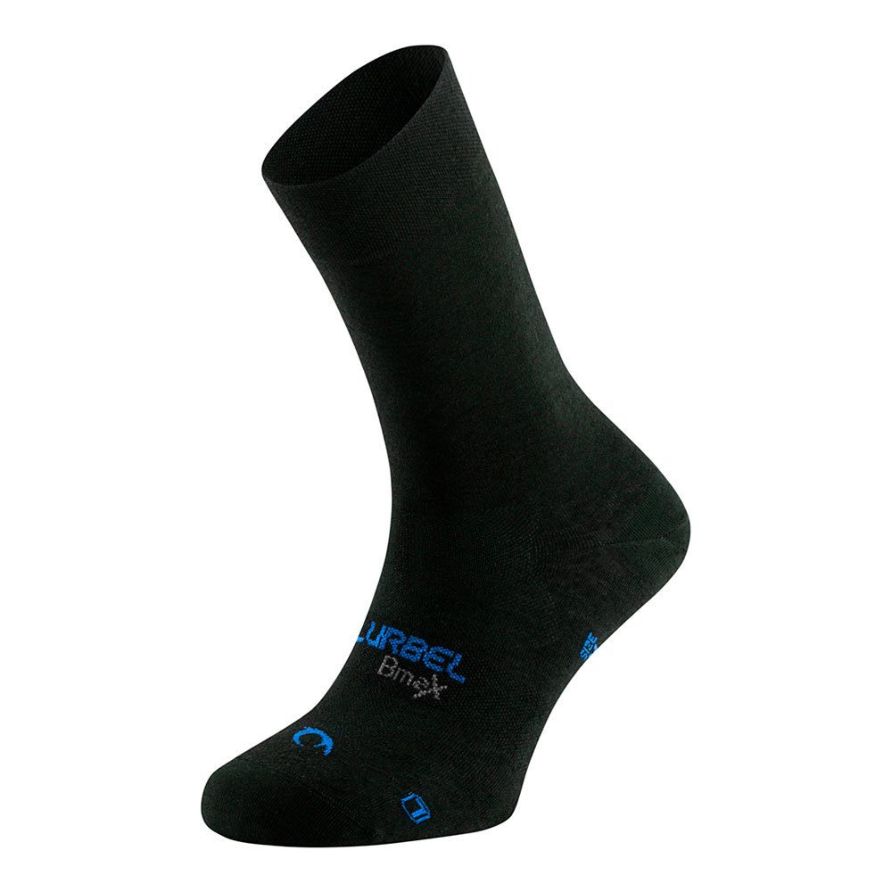 Lurbel Liner Cool Five Half Long Socks Schwarz EU 35-38 Mann von Lurbel