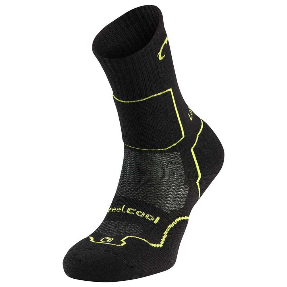 Lurbel Logan Five Half Long Socks Gelb,Schwarz EU 39-42 Mann von Lurbel