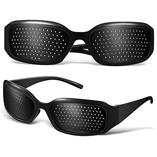Lurrose 2st Sehkorrektur Lochblende Schutzbrille Aus Drahtgeflecht Lichtundurchlässige Brille Brillen Zum Augenschutz Sportliche Sonnenbrille Brillen Mit Maschendraht Glas Nadelloch Stk von Lurrose
