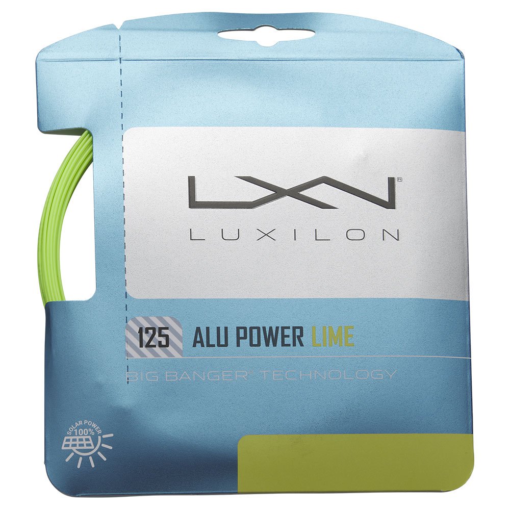 Luxilon Alu Power 12.2 M Tennis Single String Durchsichtig 1.25 mm von Luxilon