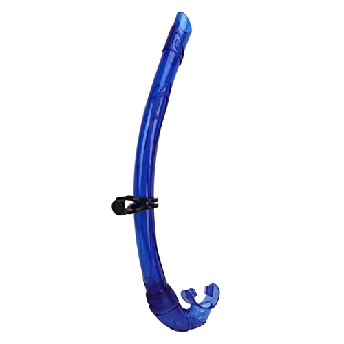 Lybunair Flexibles PVC-Atmungsschnorchelrohr mit Komfortgriff-Mundstück für Tauch-, Schnorchel- und Freitauchabenteuer (Blue) von Lybunair