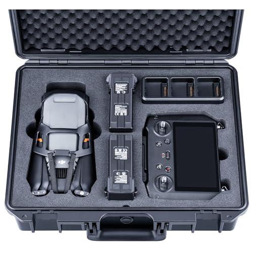 Lykus 2023 Titan M340 Wasserdicht Tasche Koffer Case für DJI Mavic 3 Pro und DJI RC Pro/RC, unterstützt DJI RC Lanyard [NUR Koffer] von Lykus