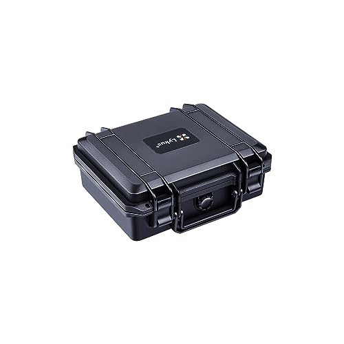 Lykus HC-2510 Wasserdicht Koffer mit Schaumstoff, Innengröße 25x19x9.5 cm, geeignet für Pistole, Mikrofon, elektronische Produkte und mehr von Lykus
