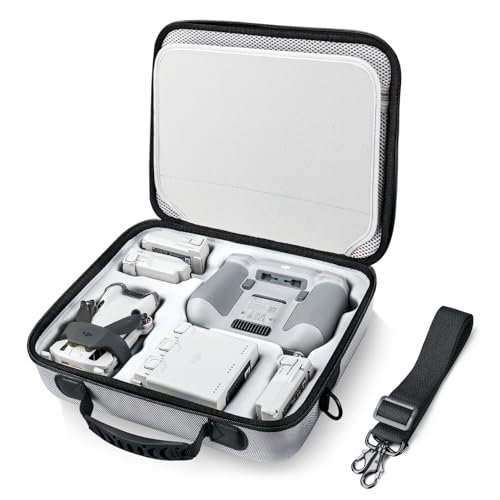 Lykus Spartan MM400 Tasche/Koffer/Case/Bag/Tragetasche für DJI Mini 4 Pro/Mini 3/Mini 3 Pro, Passend für bis zu 7 Akkus und RC-Lanyard[NUR Tasch von Lykus