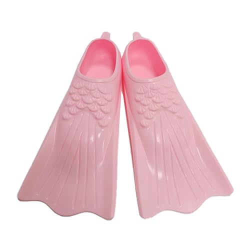 Taucherflossen für Damen & Herren, Leichte Tauchen Tauchflossen, Tauchflossen für Freitauchen und Schnorcheln -Pink||XL von Lyria