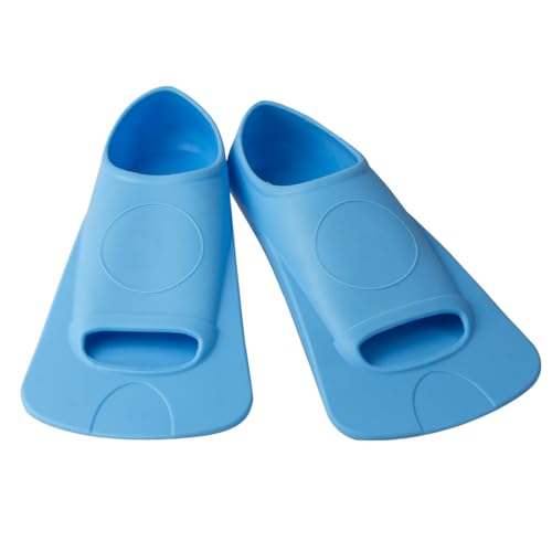 Unisex Flossen für Kinder Erwachsene, Stylische Schwimmflossen, Trainingsschwimmflossen für Männer Frauen Kinder -Blue||2XS von Lyria