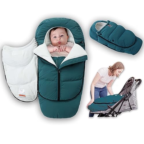 M F Y YI YI Baby Fußsack winter Frühling und Herbst fußsäcke für kinderwagen Doppelschicht fußsack neugeborene angedickt und warm fußsack Schlafsack von M F Y YI YI