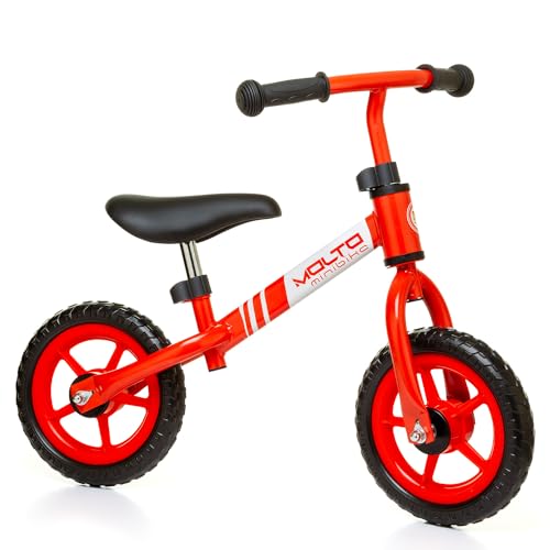 Fahrrad ohne Pedale - Rotes Molto Minibike - ohne Helm von M MOLTO