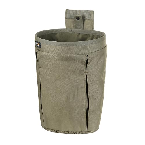 M-Tac Taktische Dump Pouch für Magazine – MOLLE-kompatible Abwurftasche aus Cordura 500D mit Schnellzugverschluss, Netzboden & sicherer Befestigung für Militär, Airsoft, Polizei, Ranger Green von M-Tac