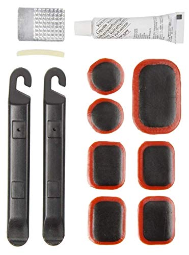 M-Wave Flickzeug Import 12-teilig Reifenheber Kunststoffbox, Mehrfarbig, One Size von M-Wave