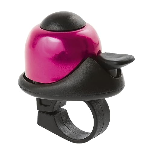 M-WAVE, Fahrradklingel Unisex Erwachsene, Rosa, 80 mm von M-Wave